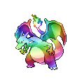 Rainbow Charizard